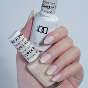 DAISY DND Gel Nail Polish and Lacquer bottles side view