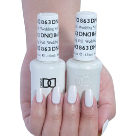 DAISY DND Gel Nail Polish and Lacquer bottles side view