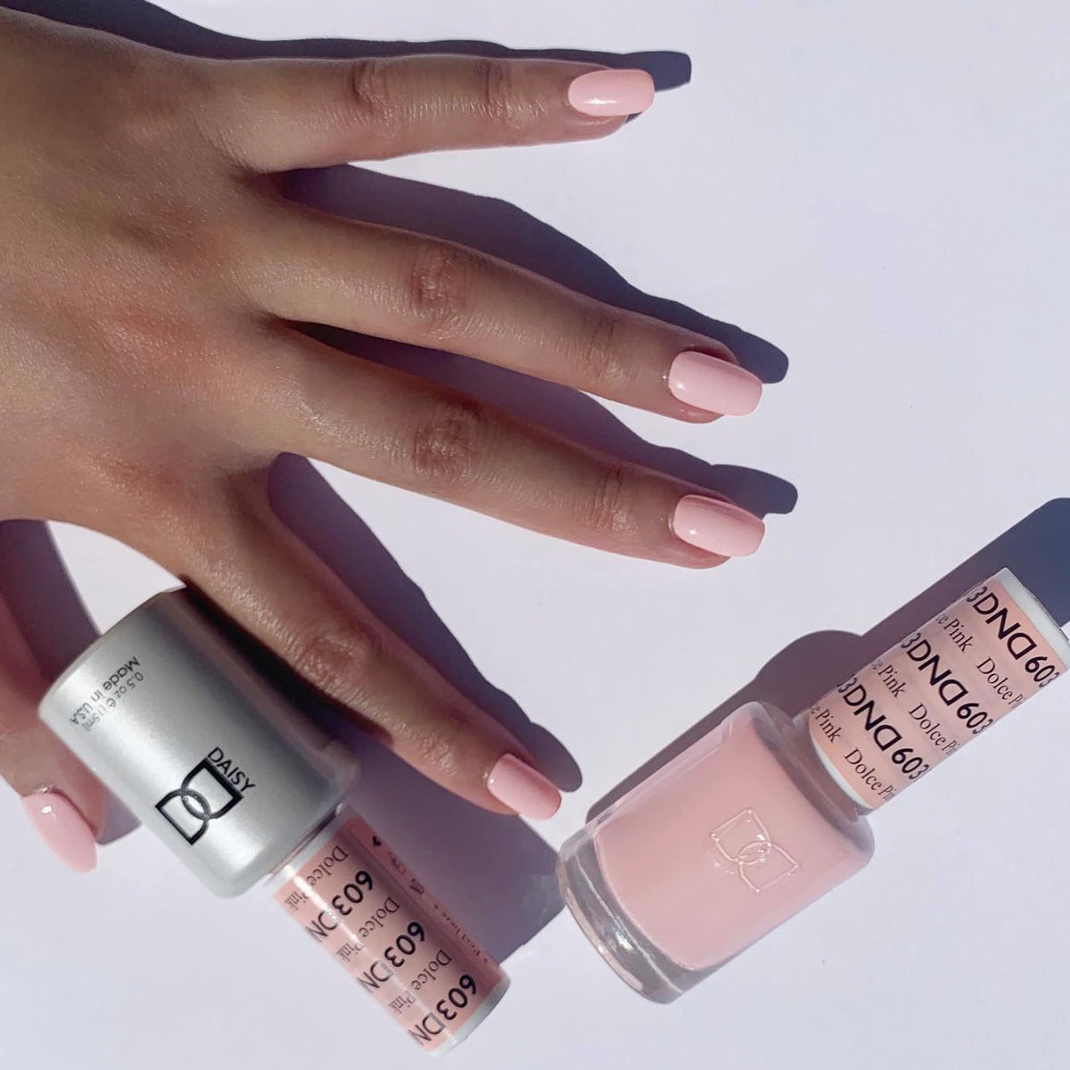 DAISY DND Gel Nail Polish and Lacquer duo pack