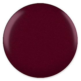 DAISY DND Gel Nail Polish Duo Garnet Red bottles with packaging