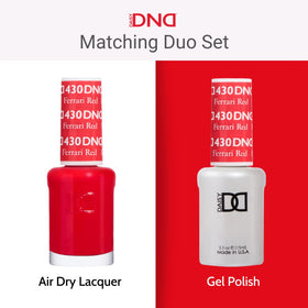 DAISY DND Gel Polish application on nails