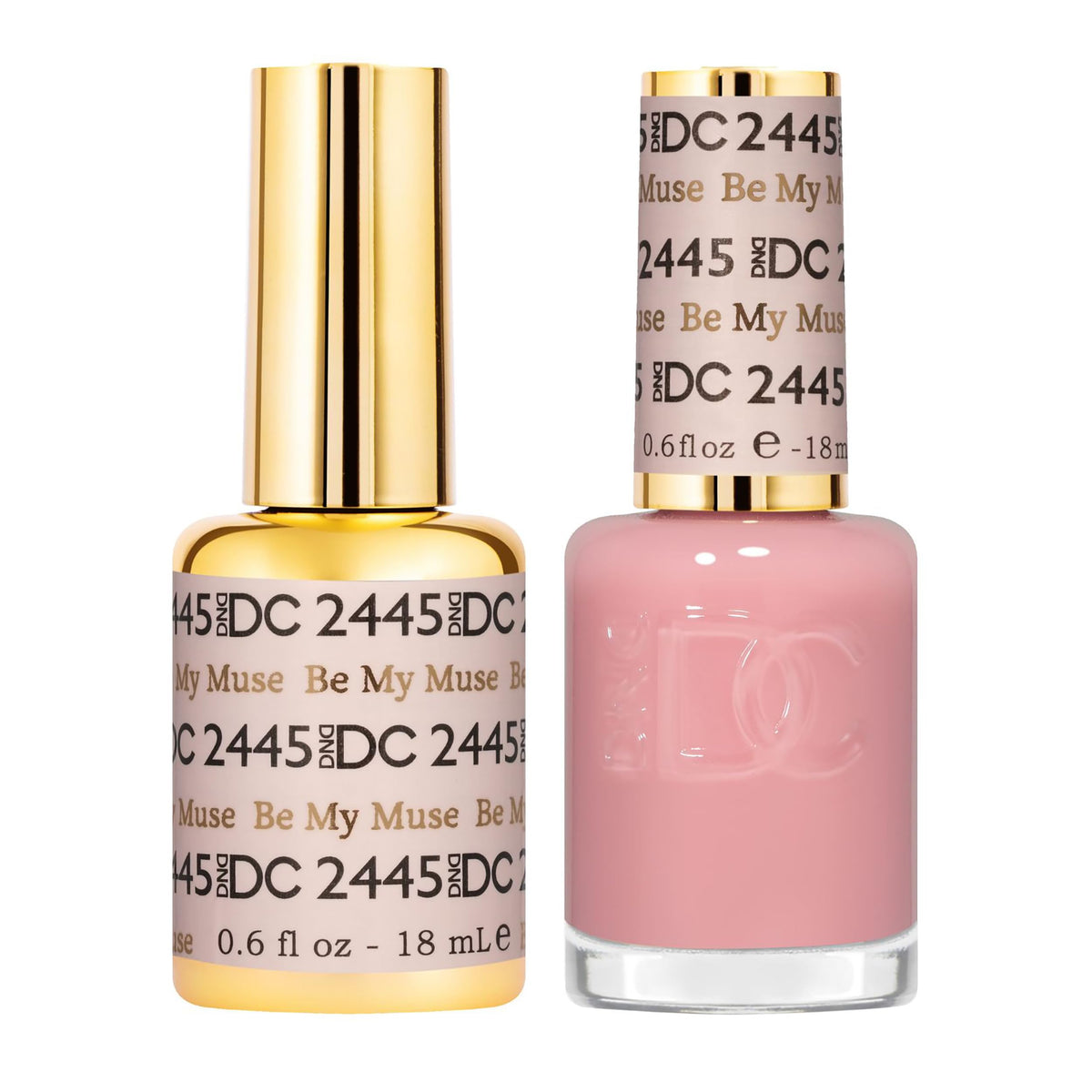 DAISY DND Gel Polish Set Be My Muse No. 2445 front view