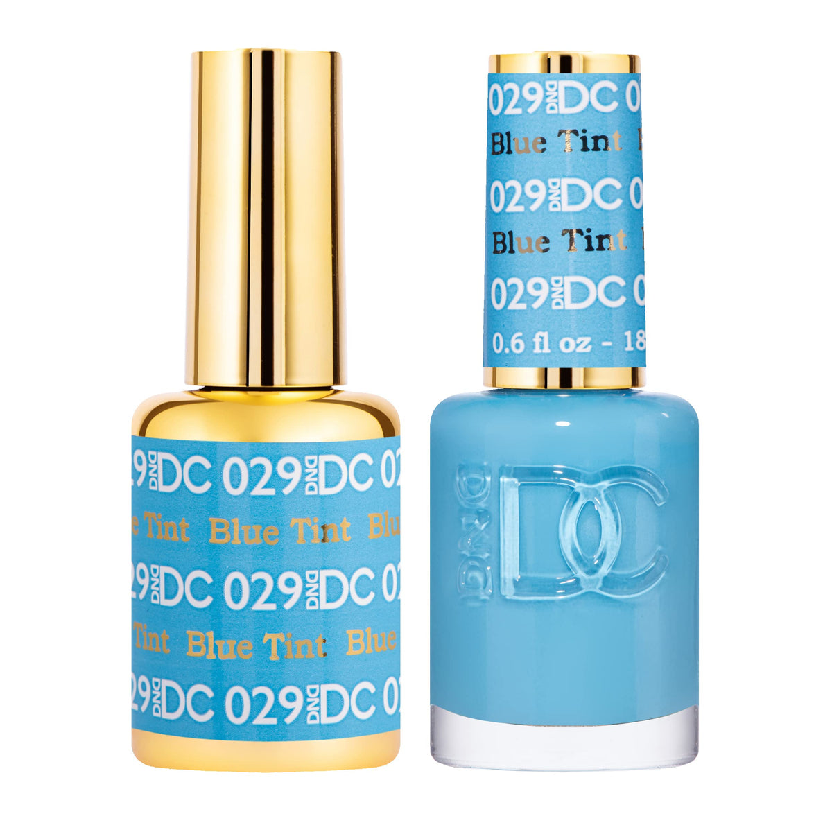 DAISY DND Gel Polish Set Blue Collection front view