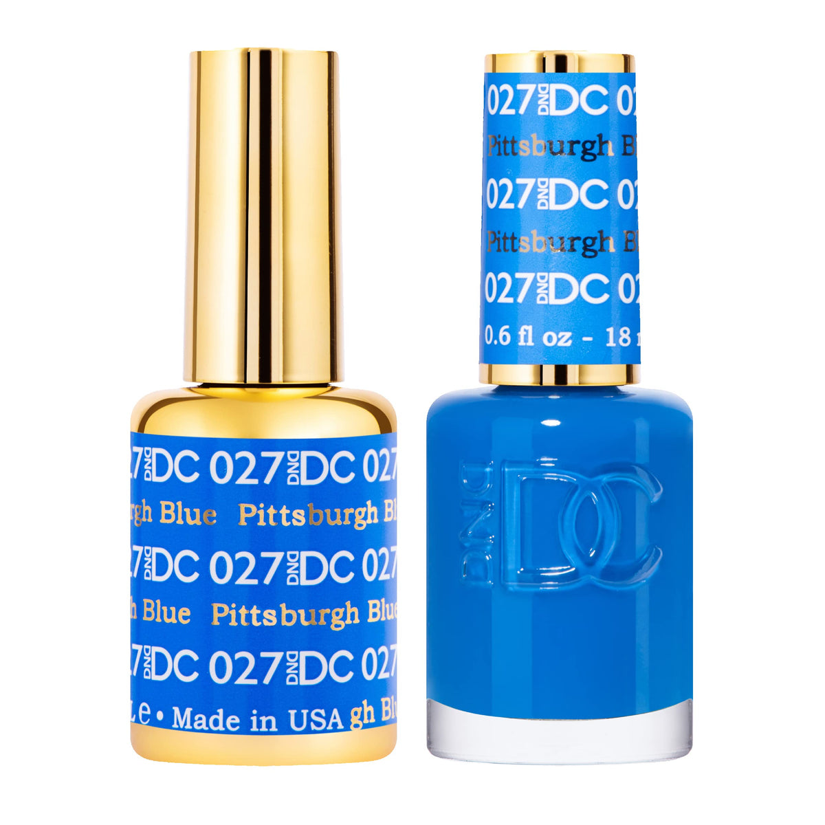 DAISY DND Gel Polish Set Blue Collection front view