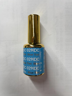 DAISY DND Gel Polish Set Blue Collection with matching lacquer