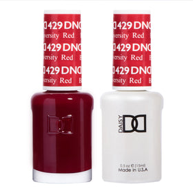 DAISY DND Gel Polish Set Boston University Red front view