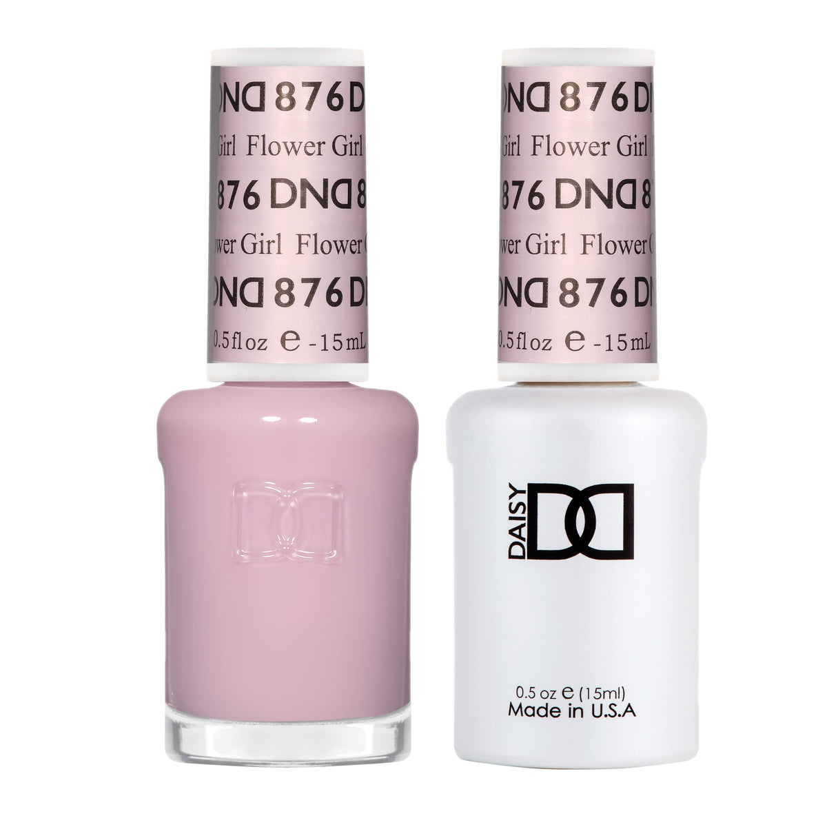 DAISY DND Gel Polish Set Flower Girl #876 front view