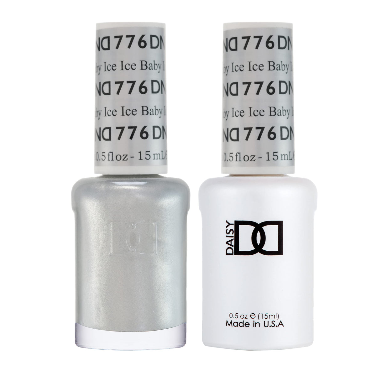 DAISY DND Gel Polish Set Ice Ice Baby front view with packaging