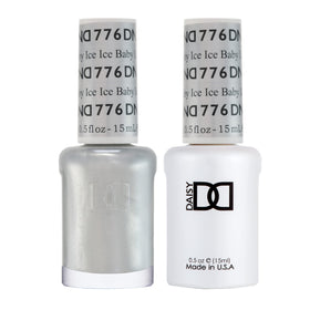 DAISY DND Gel Polish Set Ice Ice Baby front view with packaging