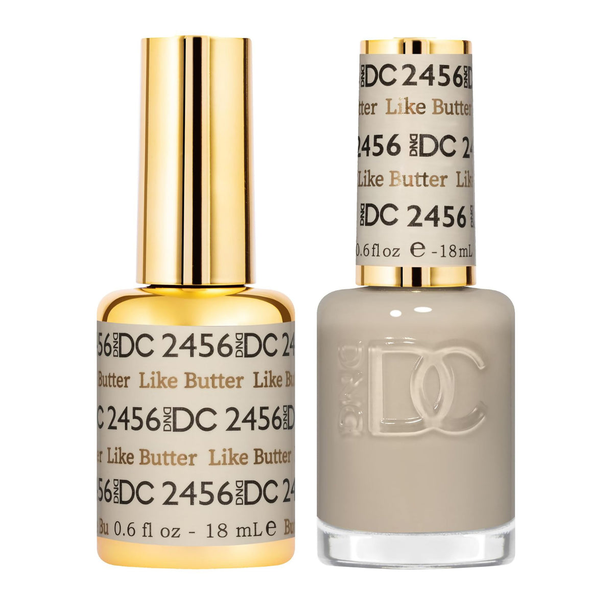 DAISY DND Gel Polish Set Like Butter 2456 front view