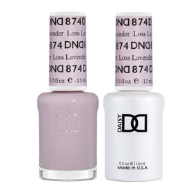DAISY DND Gel Polish Set Loss Lavender #874 front view