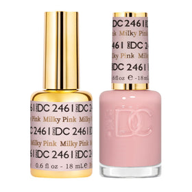 DAISY DND Gel Polish Set Milky Pink 15ml front view