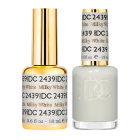 DAISY DND Gel Polish Set Milky White 15ml front view