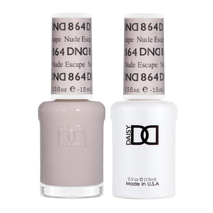 DAISY DND Gel Polish Set Nude Escape #864 front view