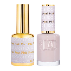 DAISY DND Gel Polish Set Pearl Pink 15ml front view