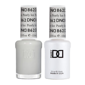 DAISY DND Gel Polish Set Pearly Ice #862 front view