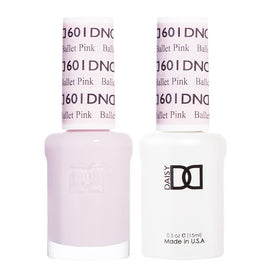 DAISY DND Gel Polish Set Pink Collection front view with Ballet Pink shade