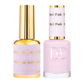 DAISY DND Gel Polish Set Pink Collection front view with two bottles