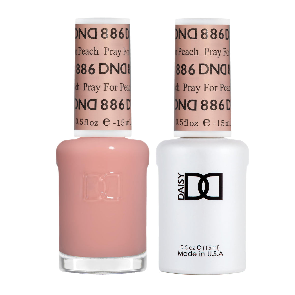 DAISY DND Gel Polish Set Pray For Peach front view