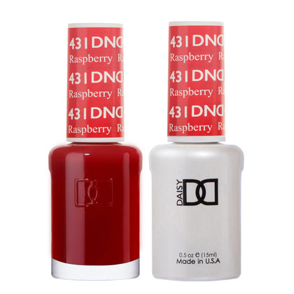 DAISY DND Gel Polish Set Raspberry Red 15ml front view