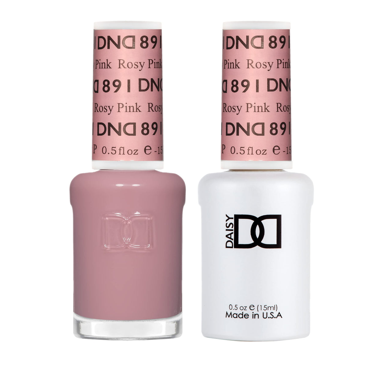 DAISY DND Gel Polish Set Rosy Pink front view