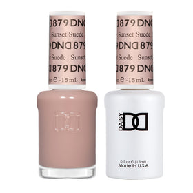 DAISY DND Gel Polish Set Sunset Suede #879 front view