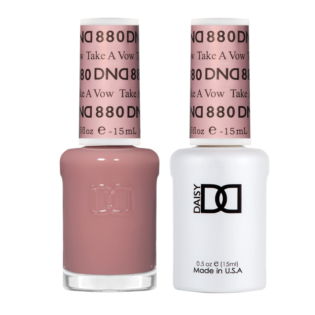DAISY DND Gel Polish Set Take A Vow #880 front view