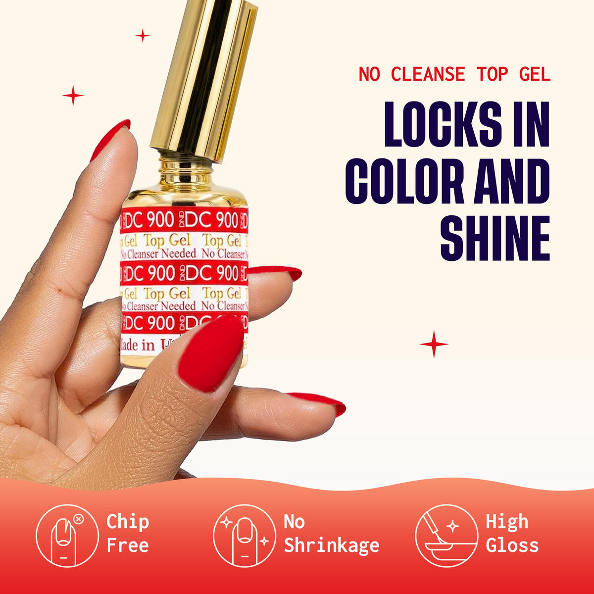 DAISY DND No Cleanse Gel Polish Set packaging
