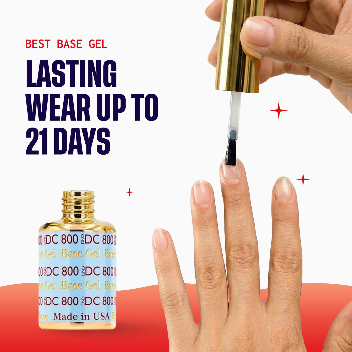 DAISY DND Top Coat 900 bottle with label
