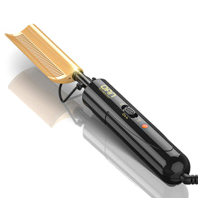DAN Technology Curved Ceramic Hair Straightener front view