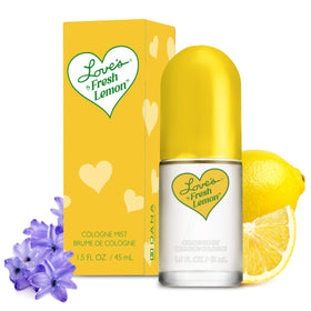 Dana Love's Fresh Lemon Cologne Mist 1.5 Fl. Oz. front view