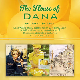 Dana Love's Fresh Lemon Cologne Mist with citrus fruits