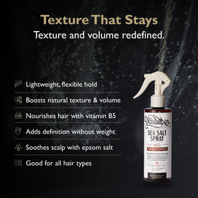DandyMen Sea Salt Spray bottle side view