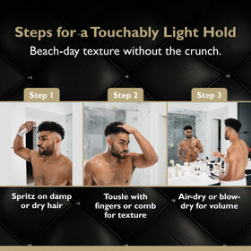 DandyMen Sea Salt Spray in recyclable packaging
