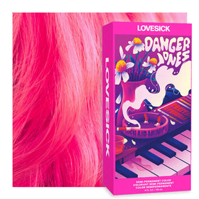 Danger Jones Semi-Permanent Hair Color Lovesick Neon Pink front view