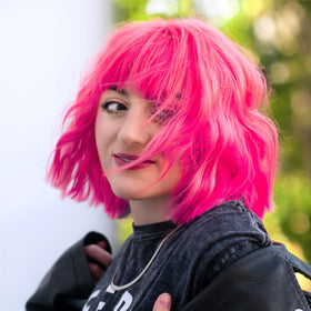 Danger Jones Semi-Permanent Hair Color Lovesick Neon Pink packaging details