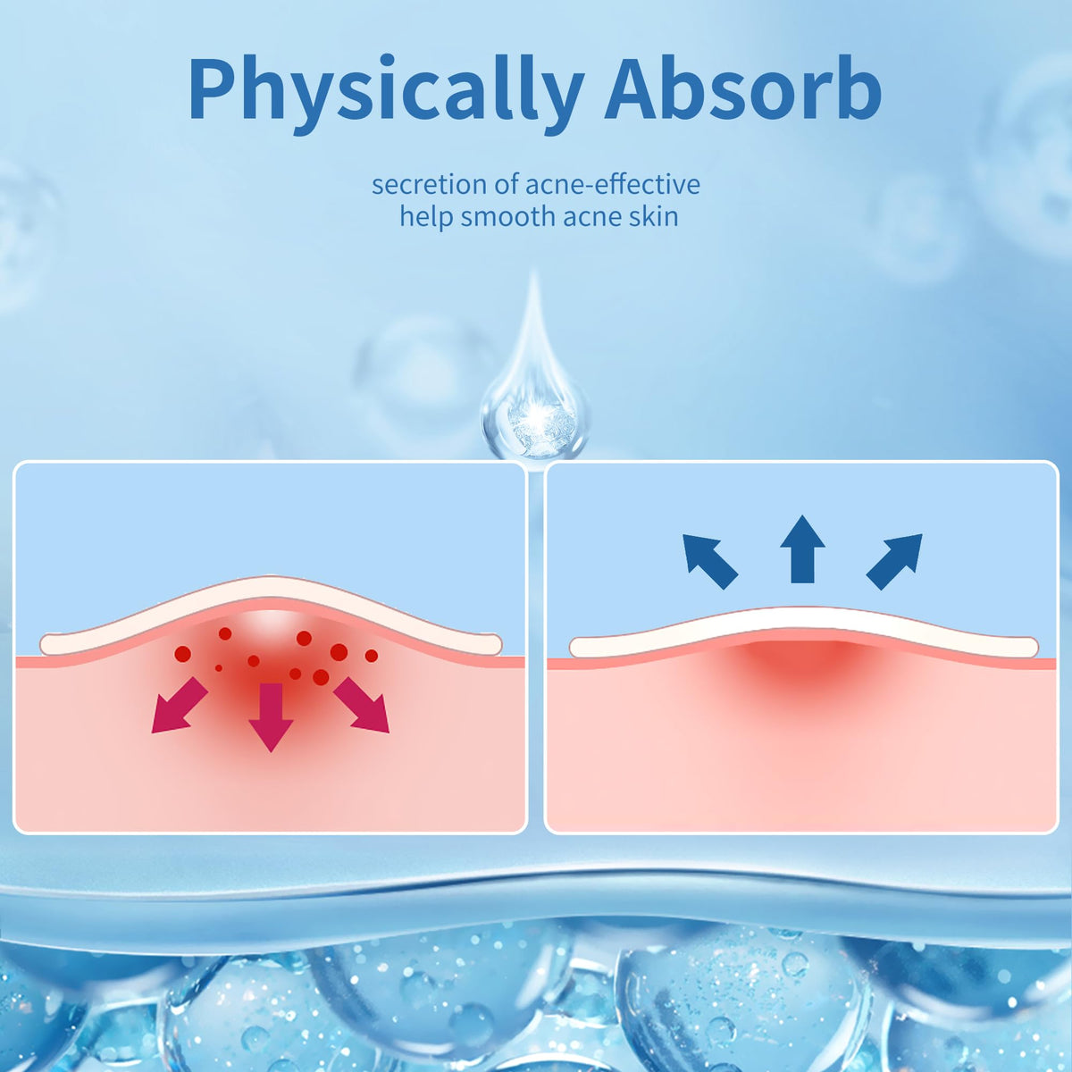 Daolyo Pimple Patches in use at night