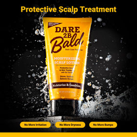 Dare 2B Bald lotion with tea tree oil ingredients