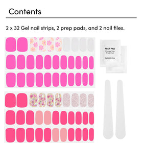 Dashing Diva Bright Pinks Collection packaging