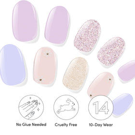 Dashing Diva gel nail strips in various pastel colours