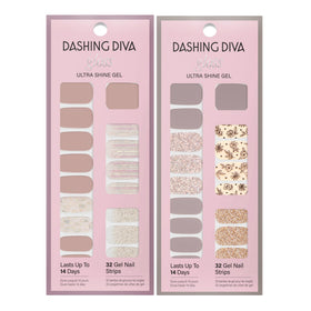 Dashing Diva gel nail strips with glossy finish