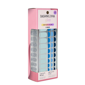 Dashing Diva Gloss Nail Strips 5-in-1 Kit front view with packaging