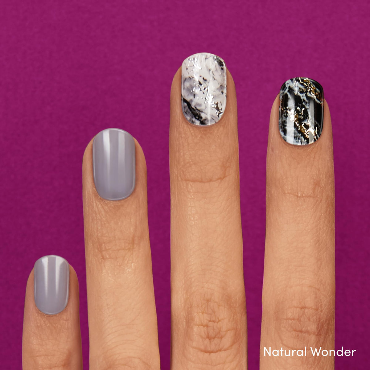 Dashing Diva Gloss Nail Strips Bundle - Ivy Opal set front view