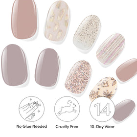 Dashing Diva packaging showing two sets of gel nail strips