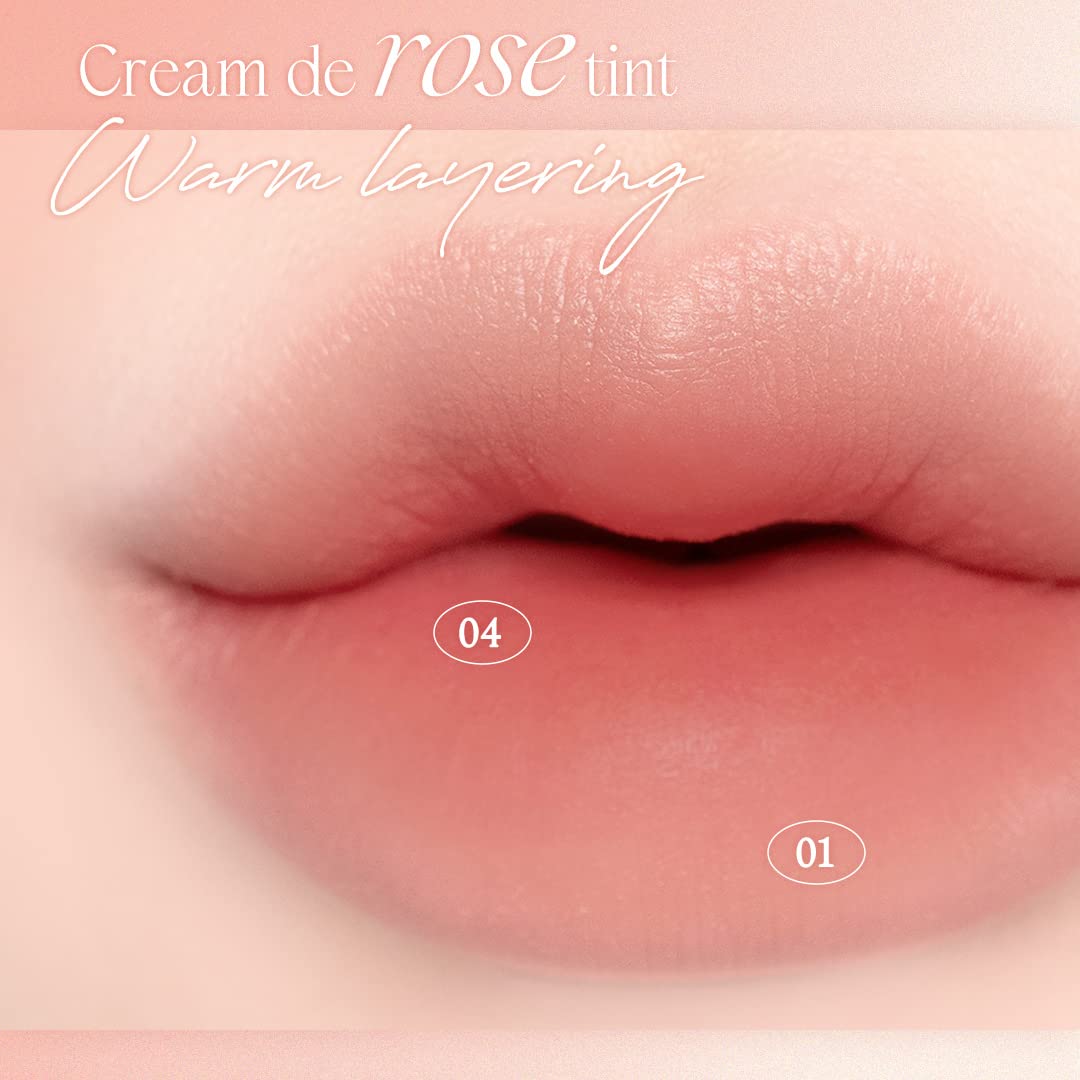 dasique Cream De Rose Tint #04 Redwood swatch on skin