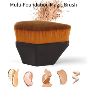 Daubigny Foundation Brush demonstrating application on skin