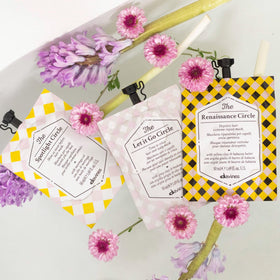 Davines Let It Go Circle Hydrating Hair & Scalp Mask in a bathroom setting