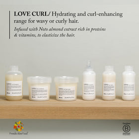 Davines LOVE CURL Anti-Frizz Spray 280g back view