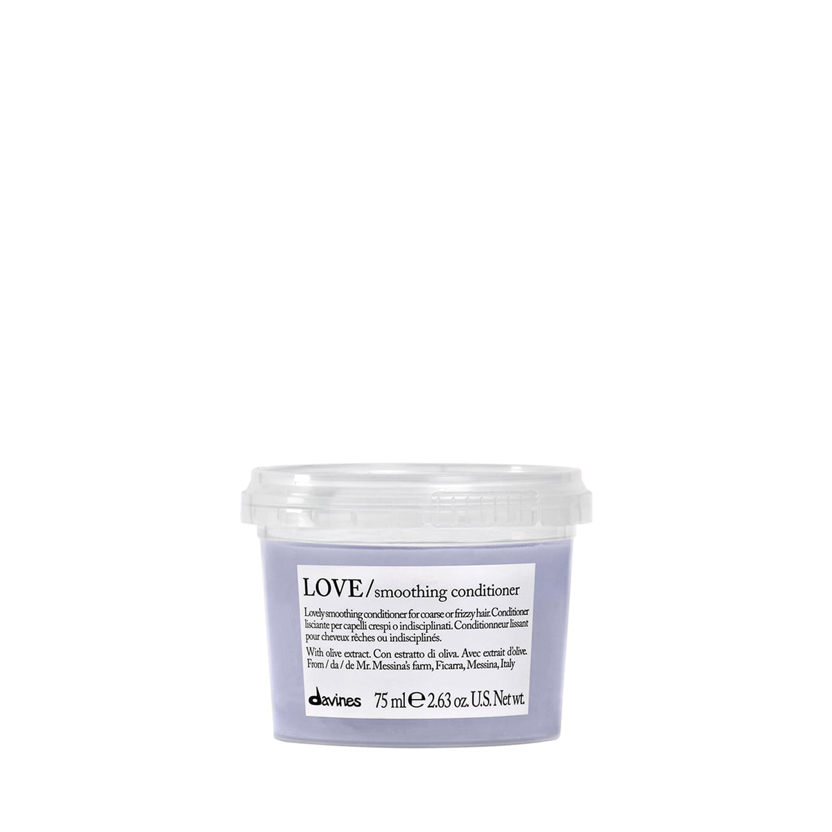 Davines LOVE Smoothing Conditioner 2.63 fl. oz. front view