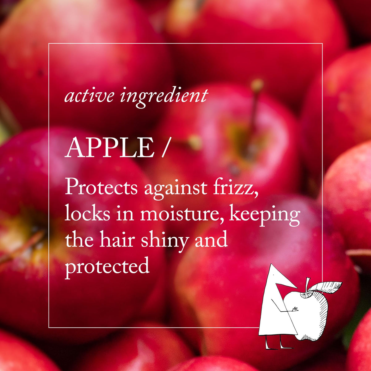 Davines LOVE SMOOTHING Shampoo application on hair
